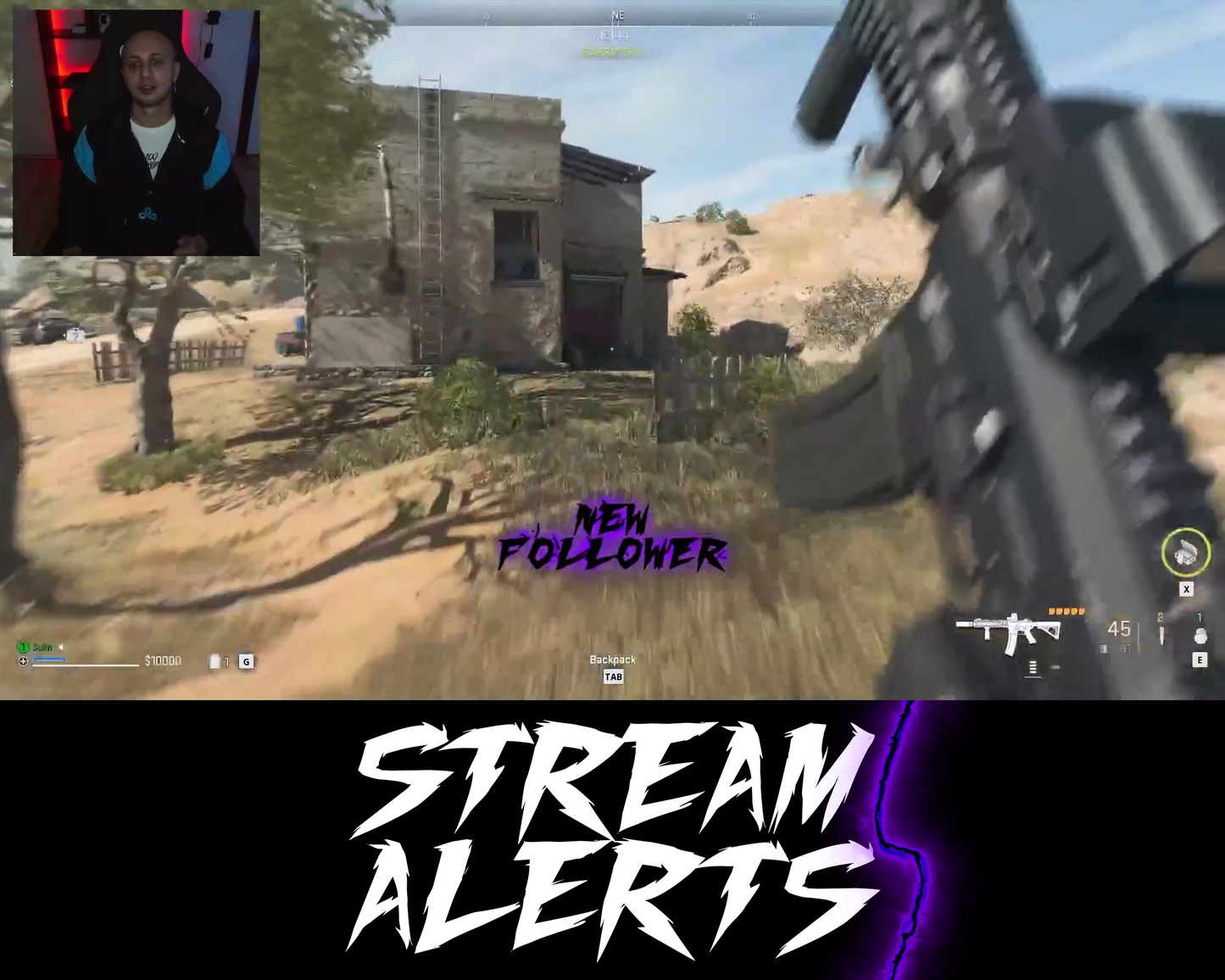 Lightning Twitch Stream Alerts