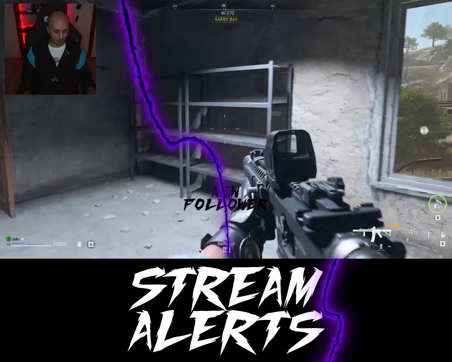 Lightning Twitch Stream Alerts