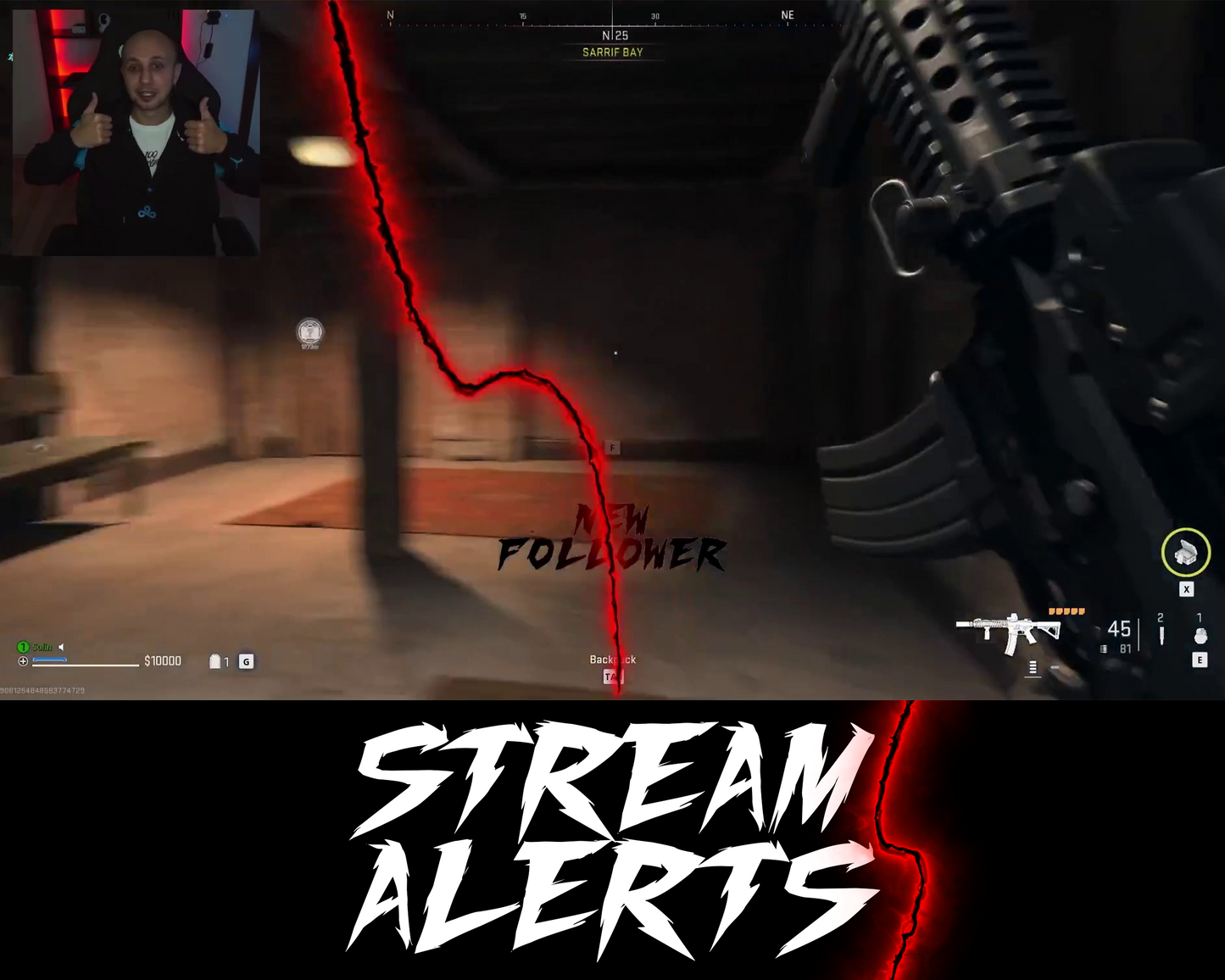 Lightning Twitch Stream Alerts