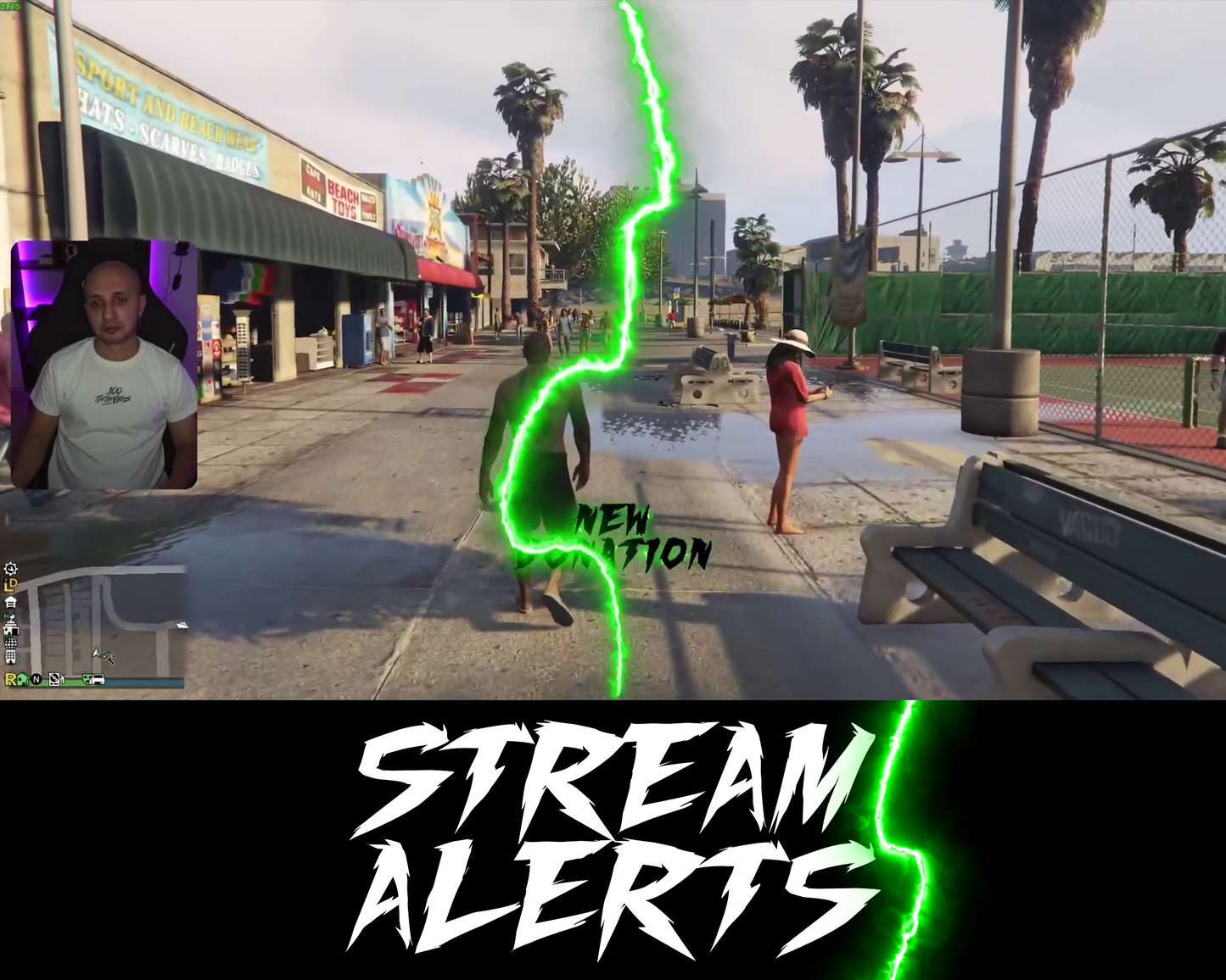 Lightning Twitch Stream Alerts