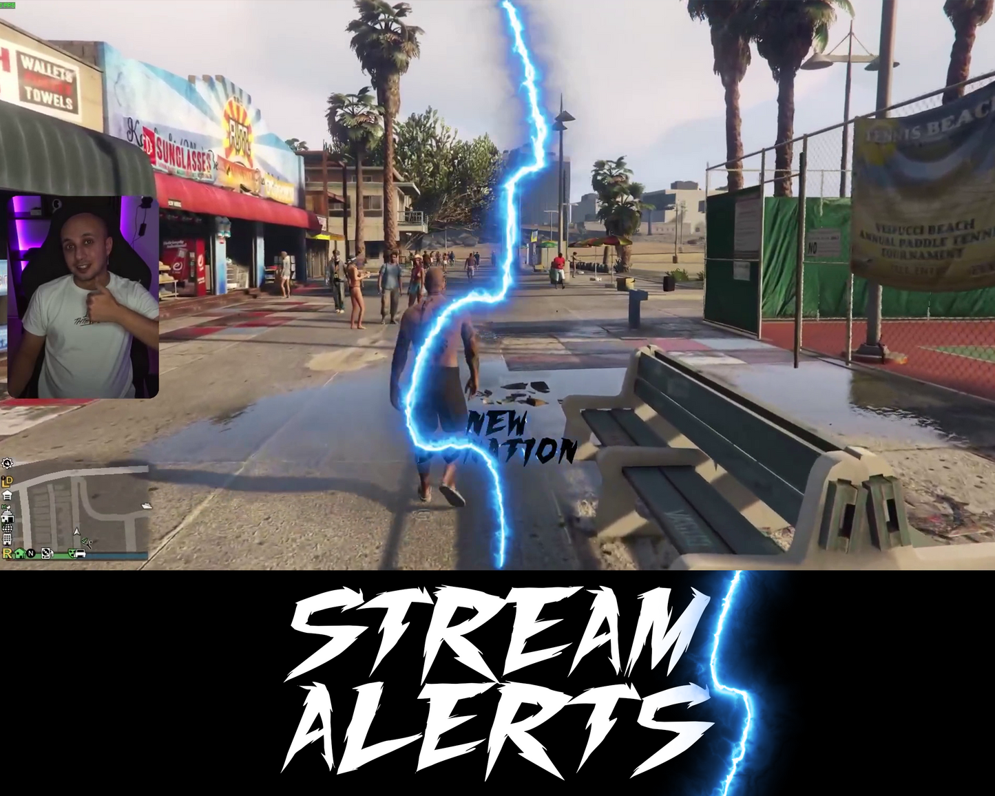 Lightning Twitch Stream Alerts