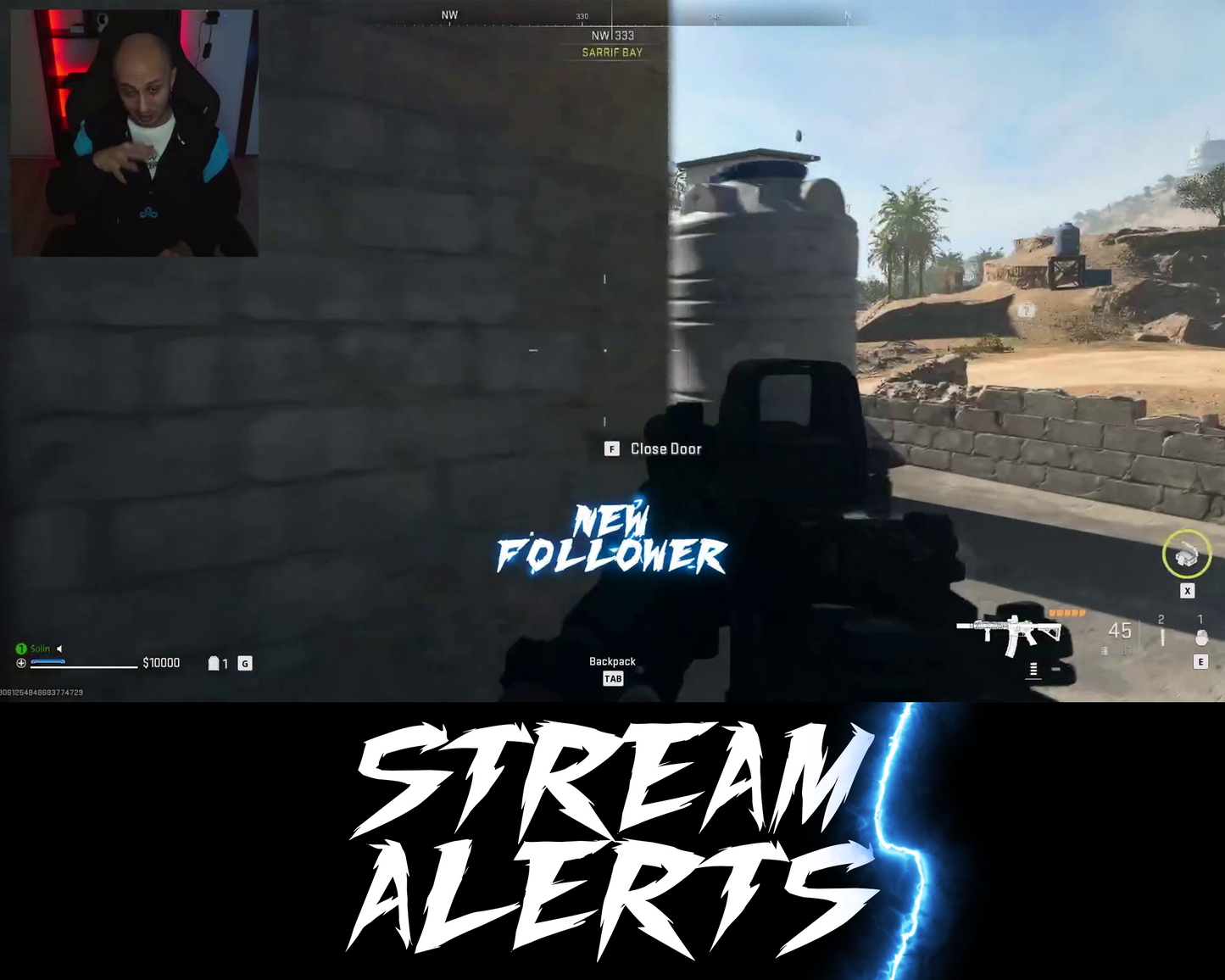 Lightning Twitch Stream Alerts