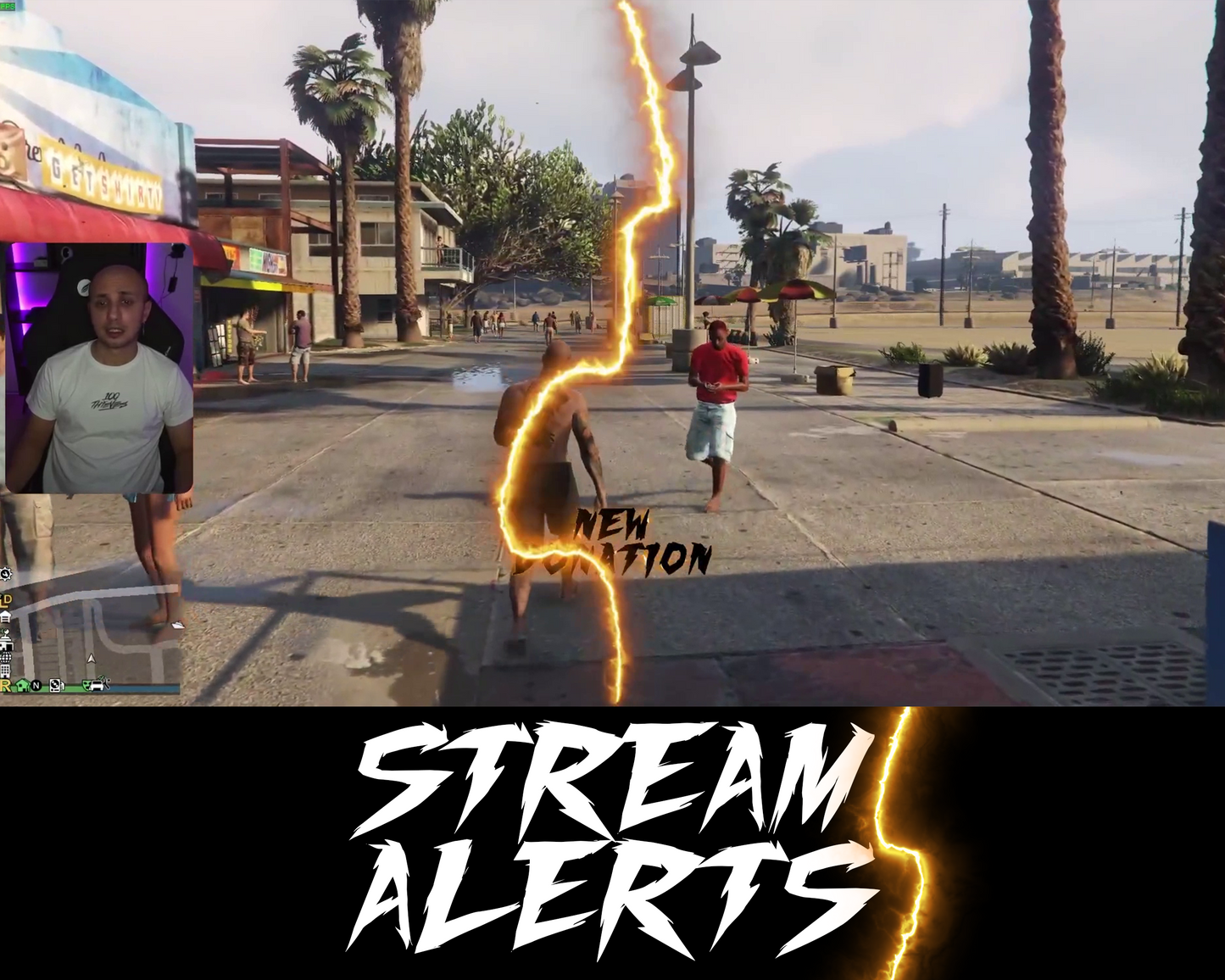 Lightning Twitch Stream Alerts