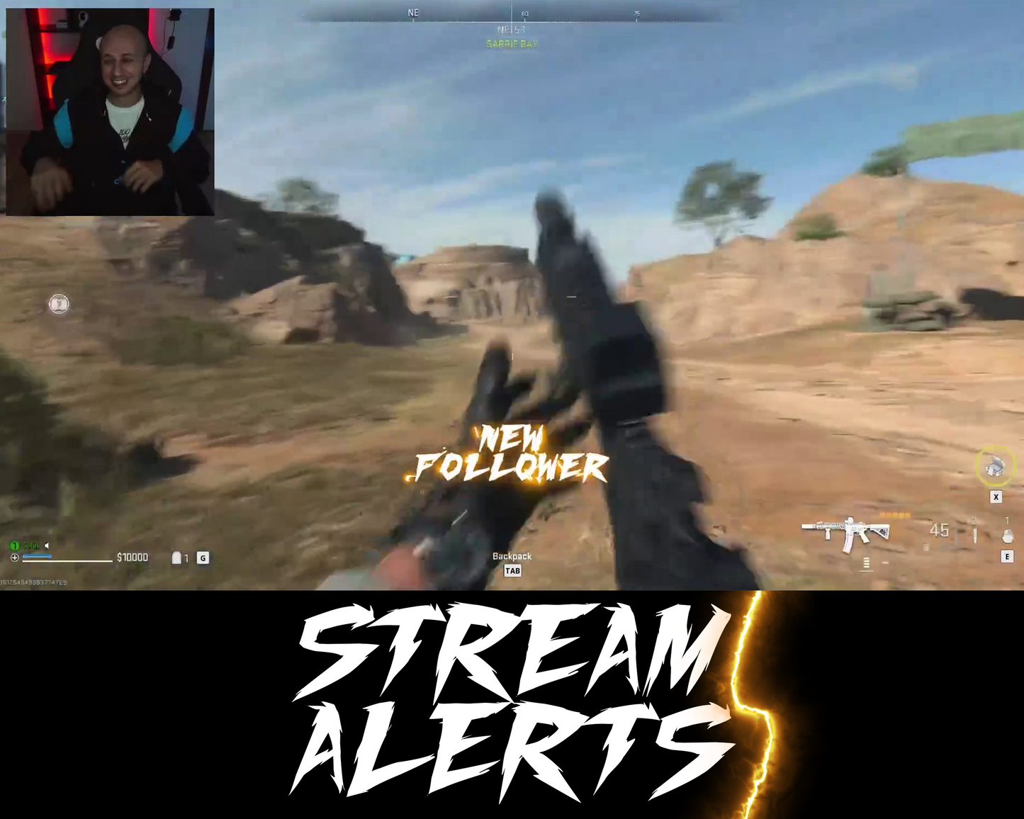 Lightning Twitch Stream Alerts