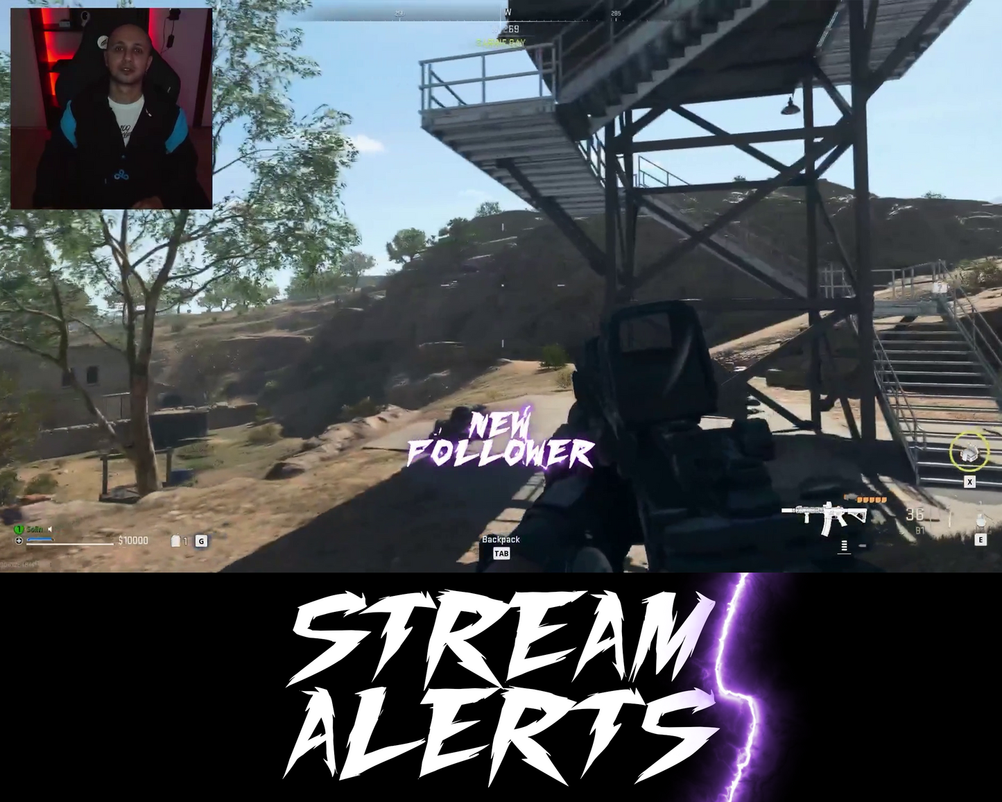 Lightning Twitch Stream Alerts