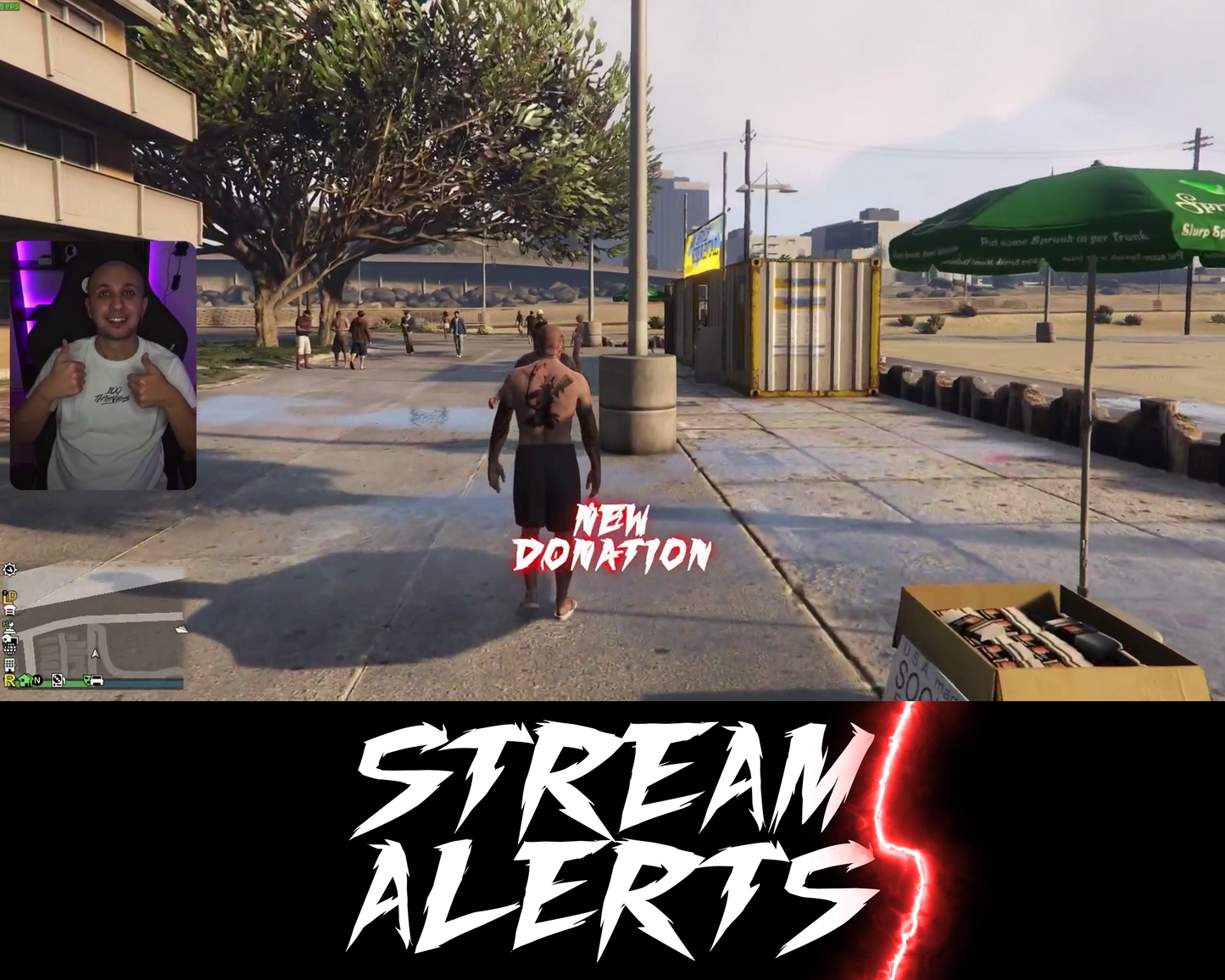 Lightning Twitch Stream Alerts