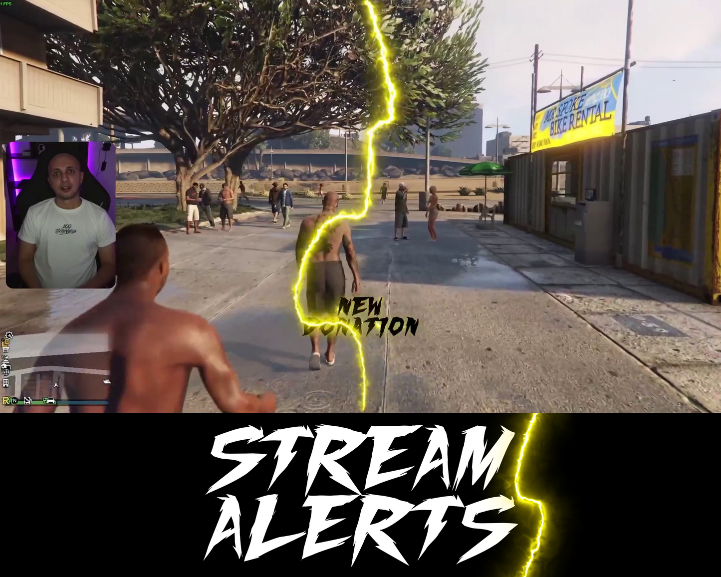 Lightning Twitch Stream Alerts
