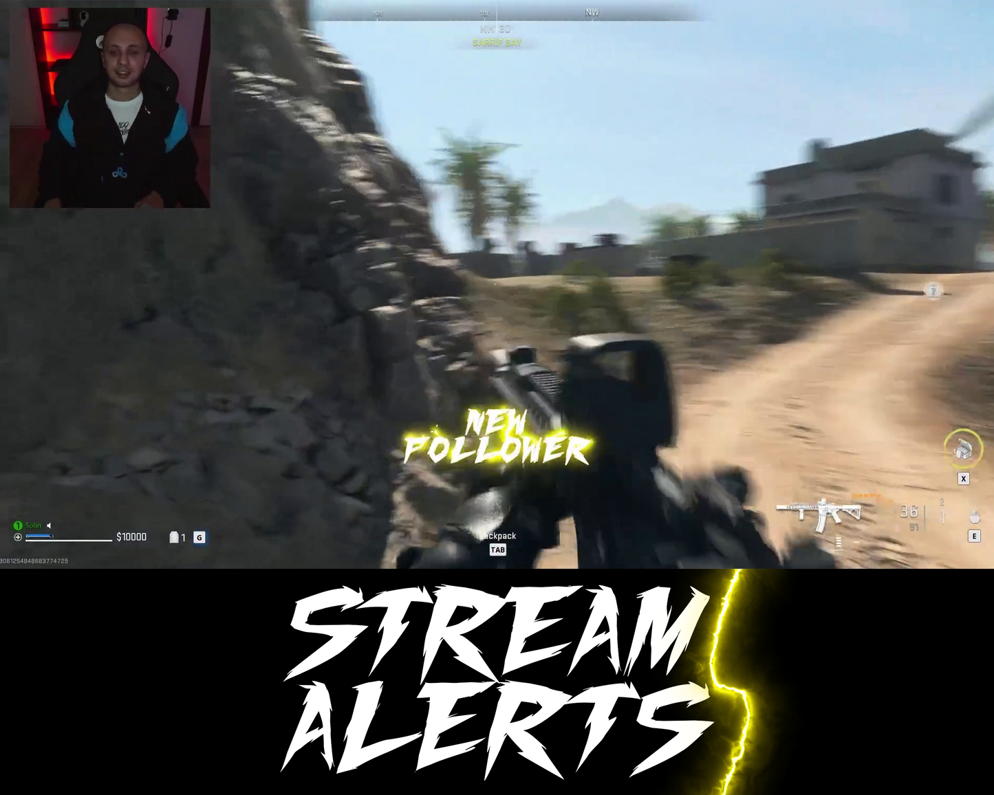 Lightning Twitch Stream Alerts