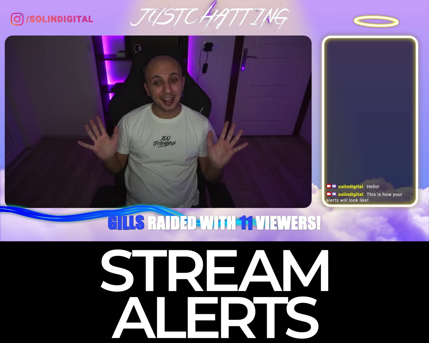 Line Twitch Stream Alerts