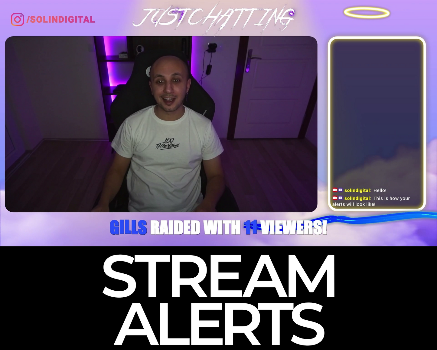 Line Twitch Stream Alerts
