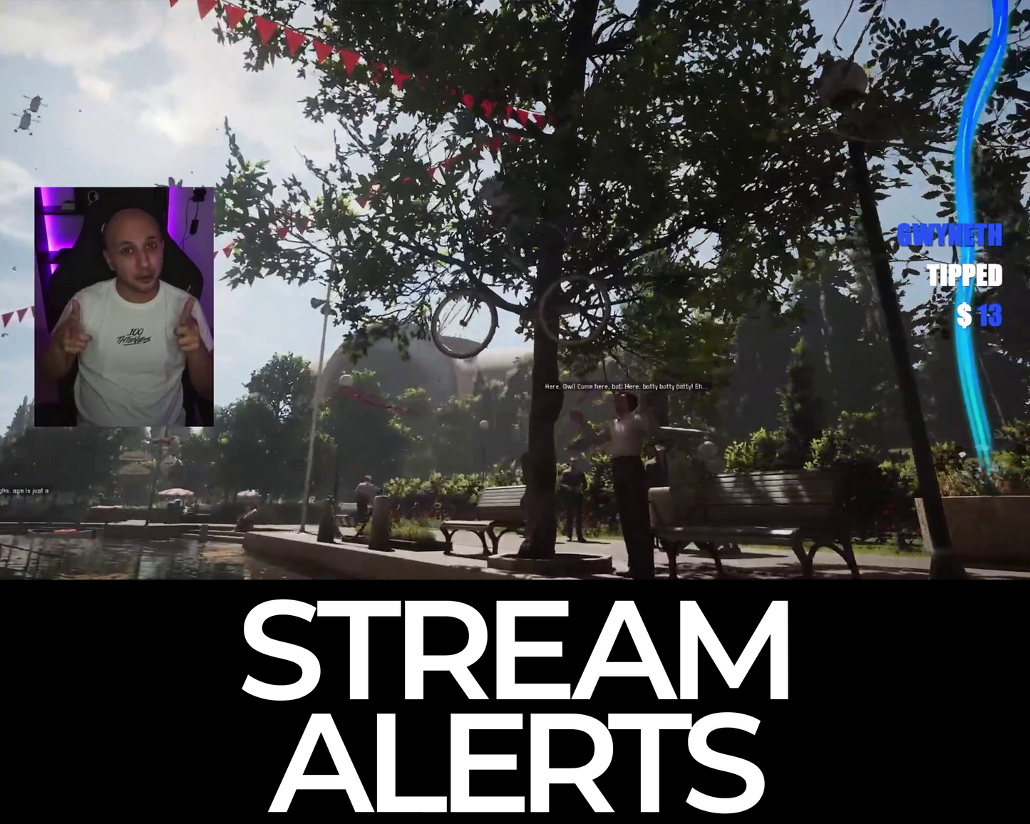Line Twitch Stream Alerts