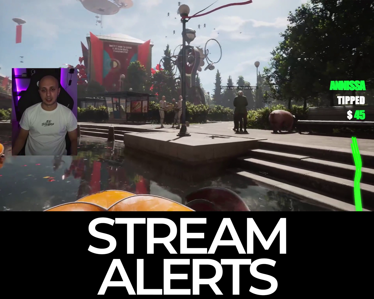 Line Twitch Stream Alerts