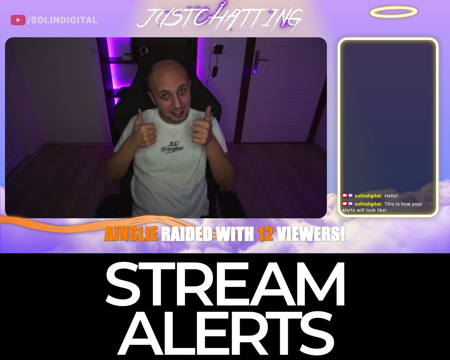 Line Twitch Stream Alerts