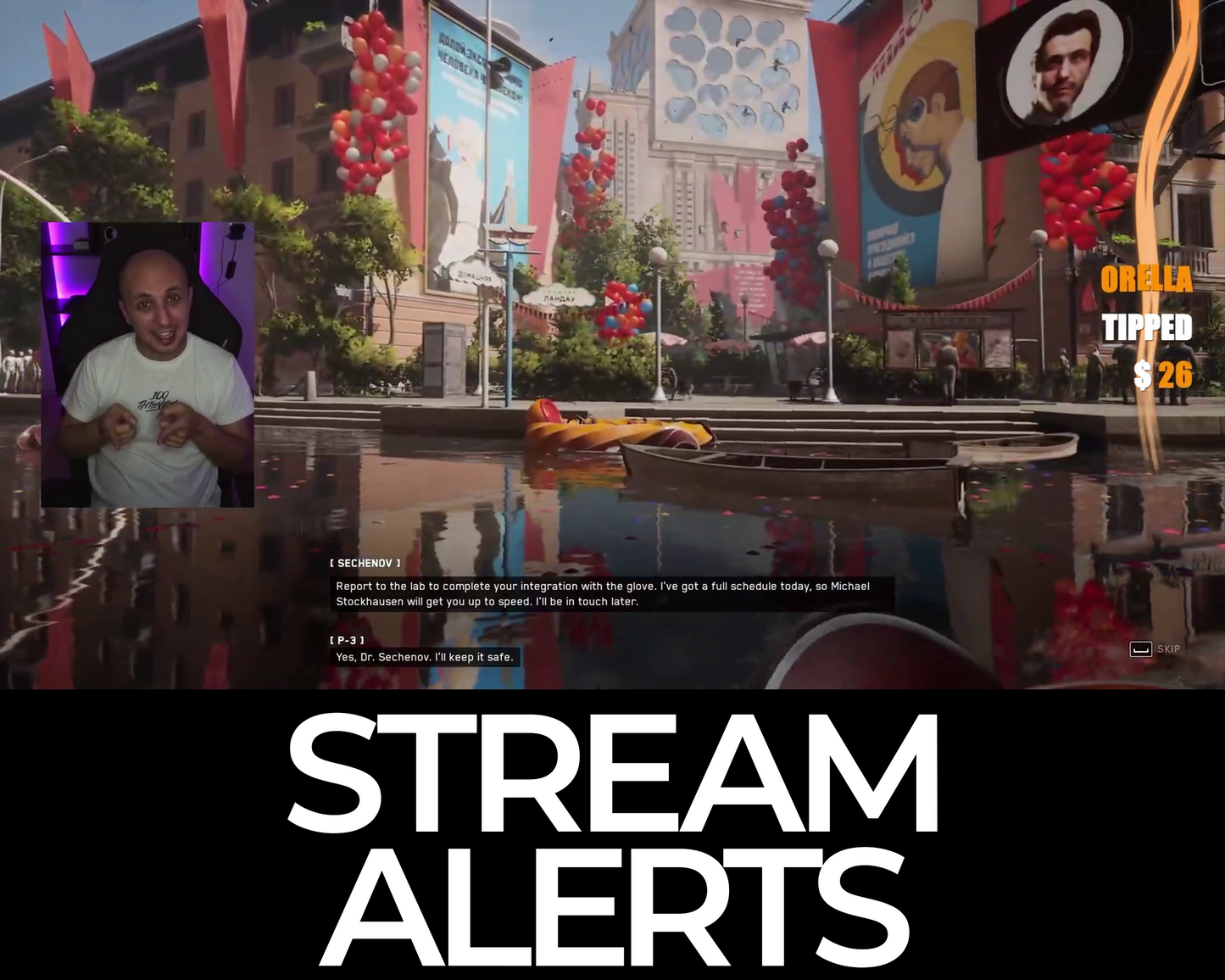 Line Twitch Stream Alerts