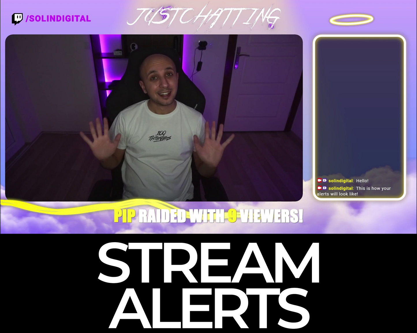 Line Twitch Stream Alerts