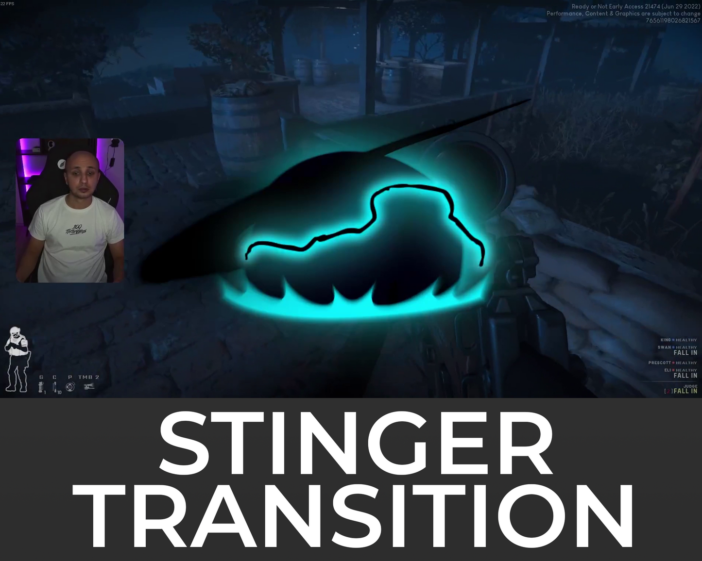 Dark Lightning Stinger Transition