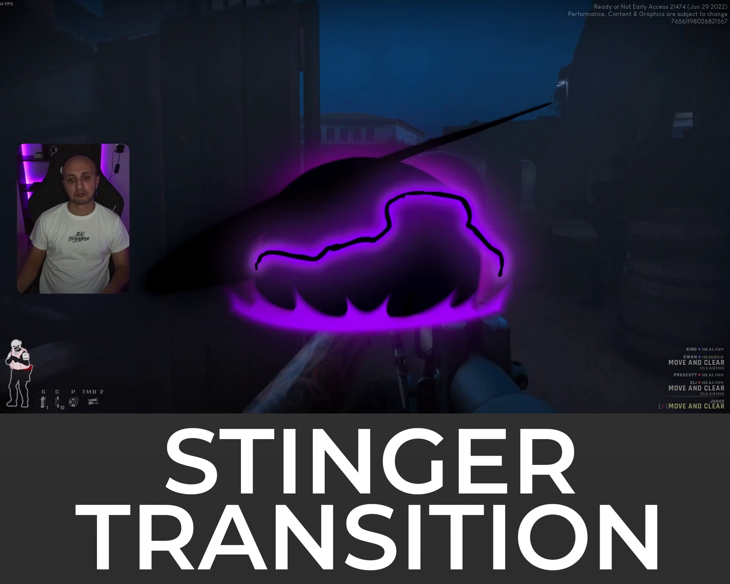 Dark Lightning Stinger Transition