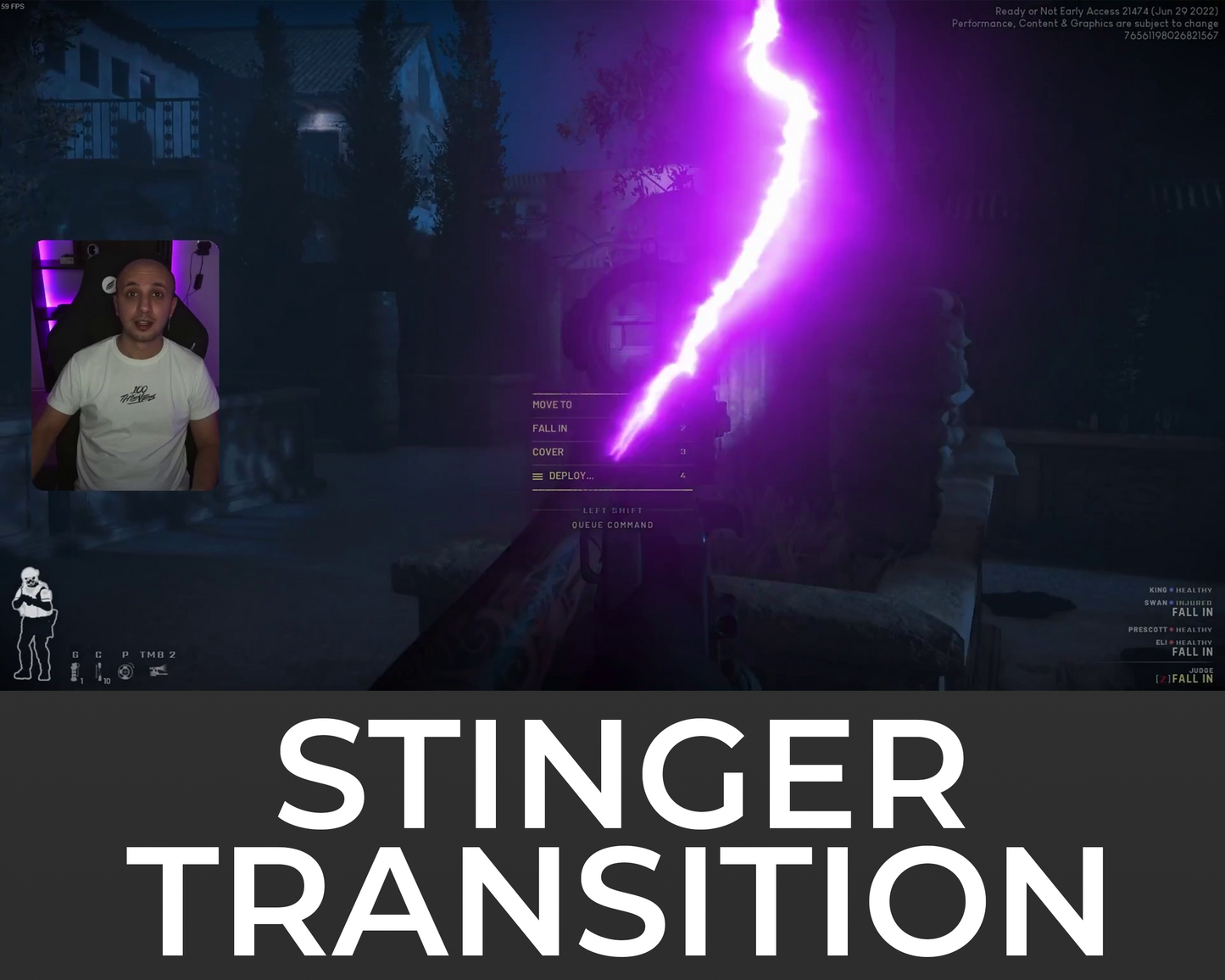 Lightning Stinger Transition