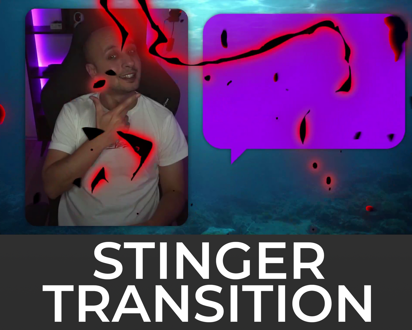Dark Lightning Stinger Transition