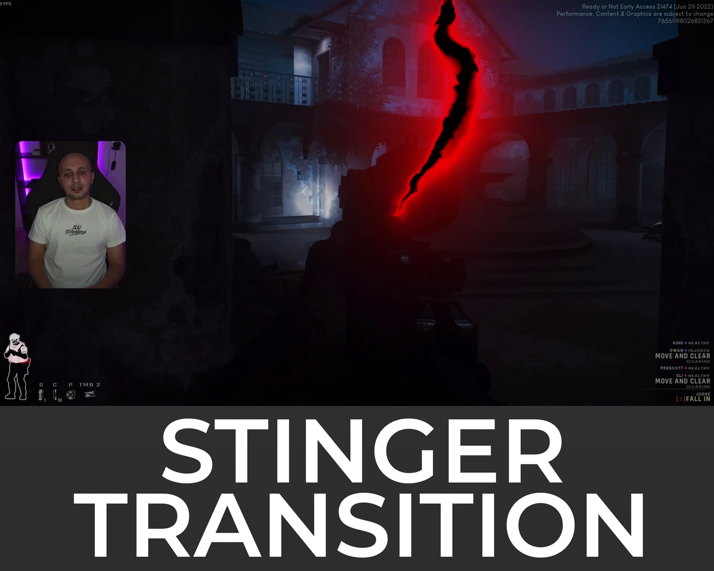 Dark Lightning Stinger Transition