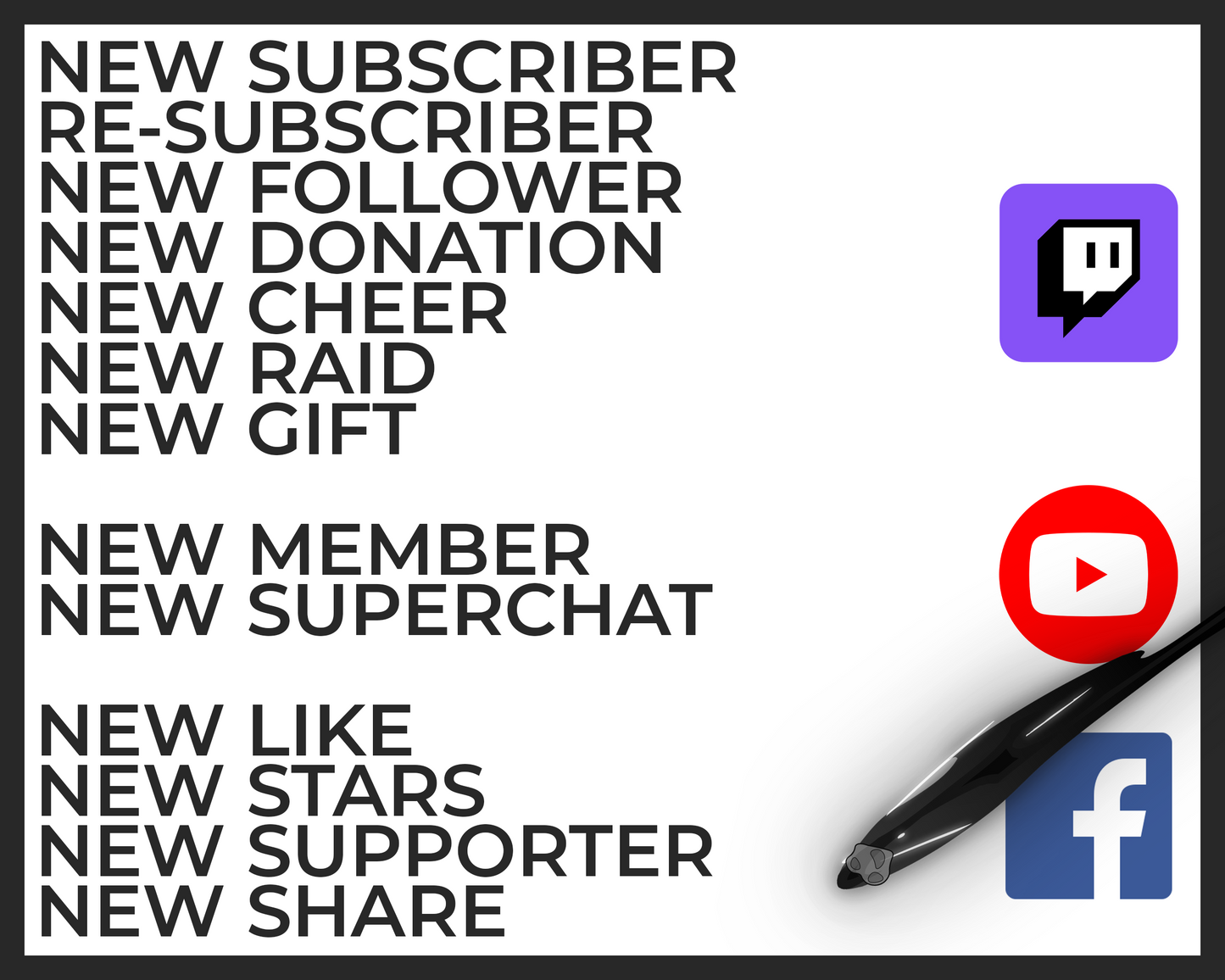 Meteor Twitch Stream Alerts
