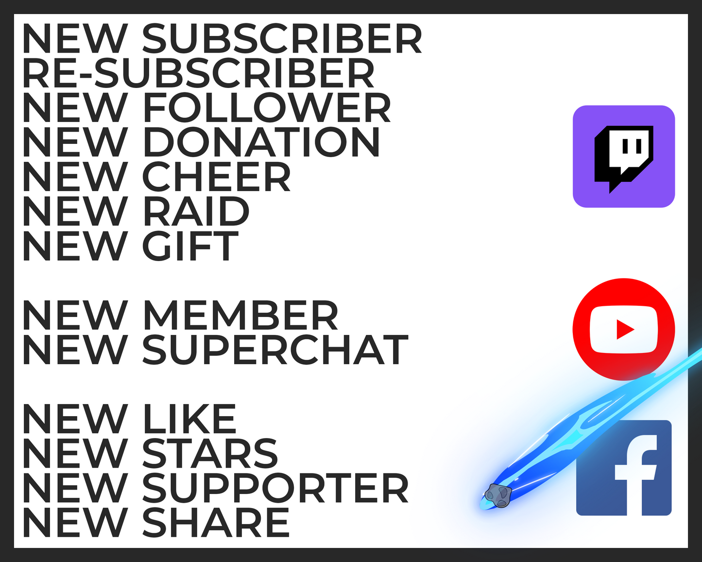 Meteor Twitch Stream Alerts