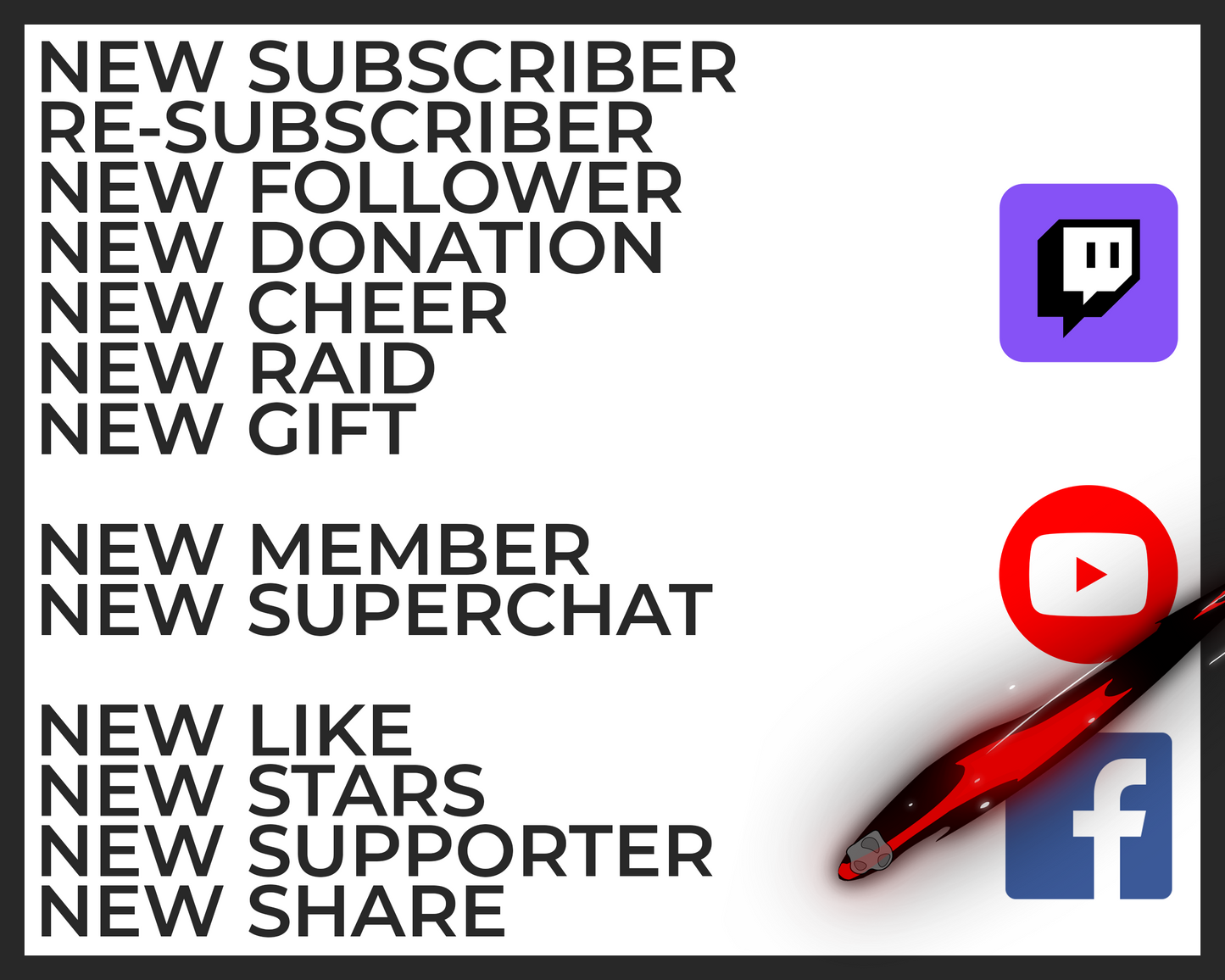 Meteor Twitch Stream Alerts
