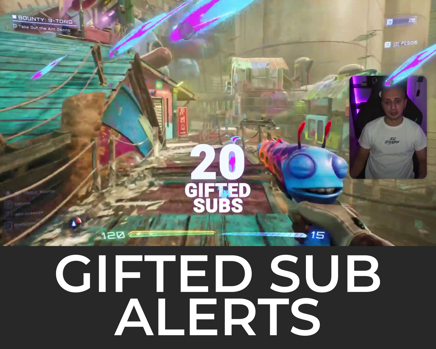 Meteor Gifted Subscriber Alerts