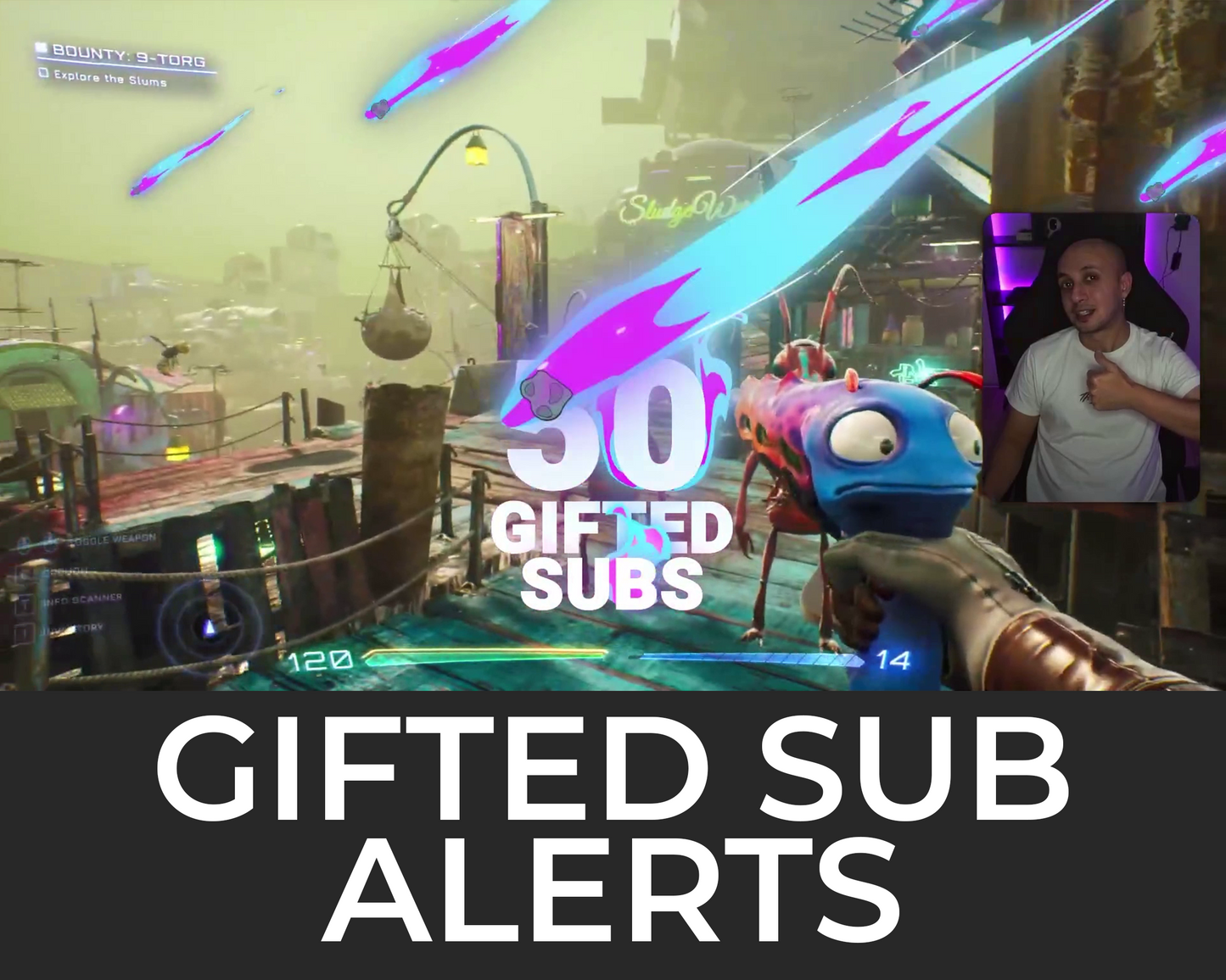 Meteor Gifted Subscriber Alerts