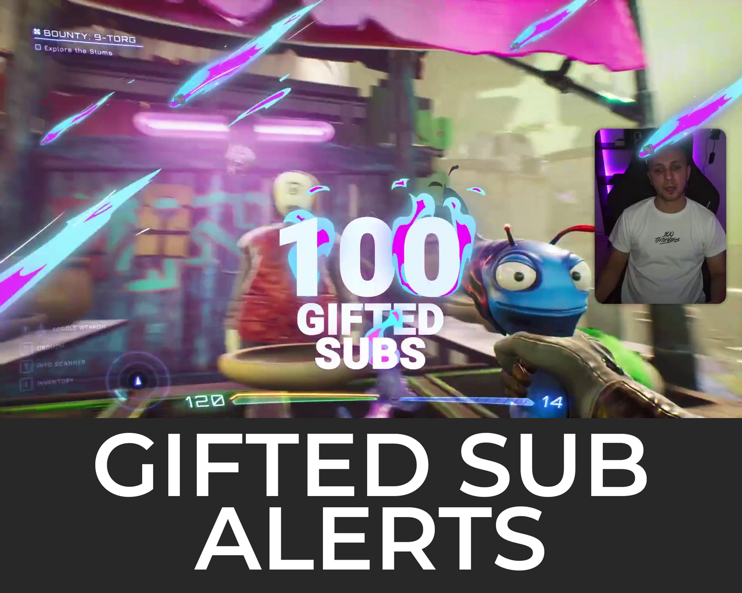 Meteor Gifted Subscriber Alerts