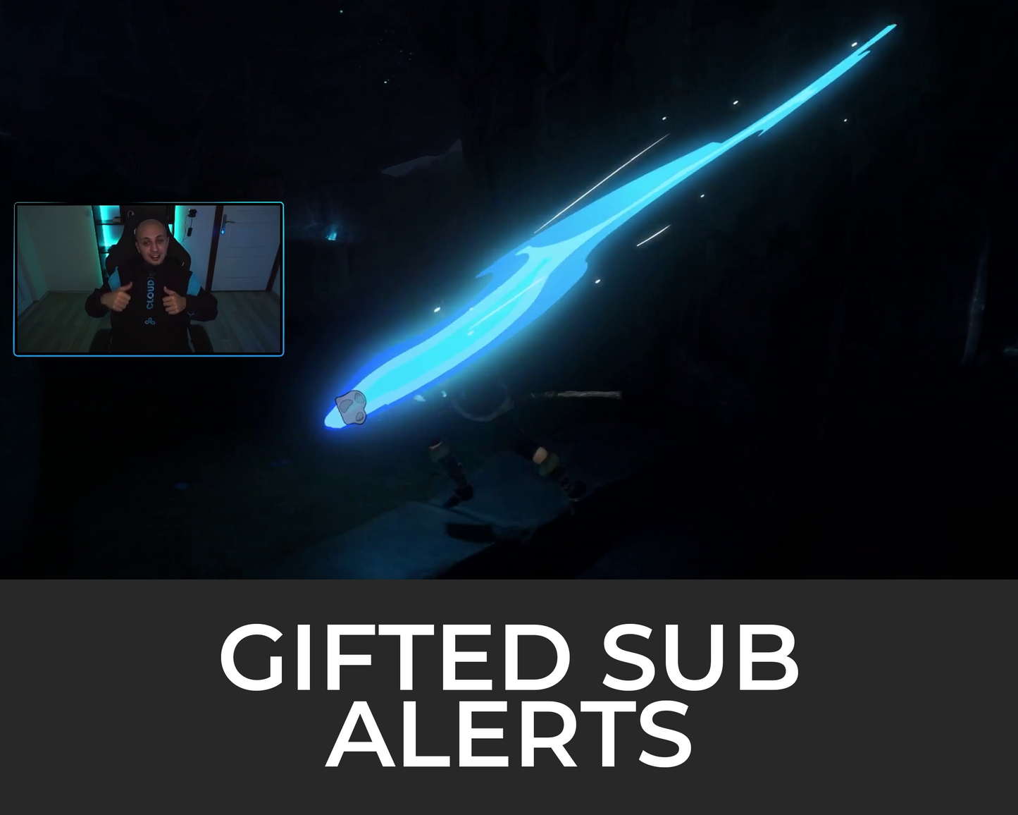 Meteor Gifted Subscriber Alerts
