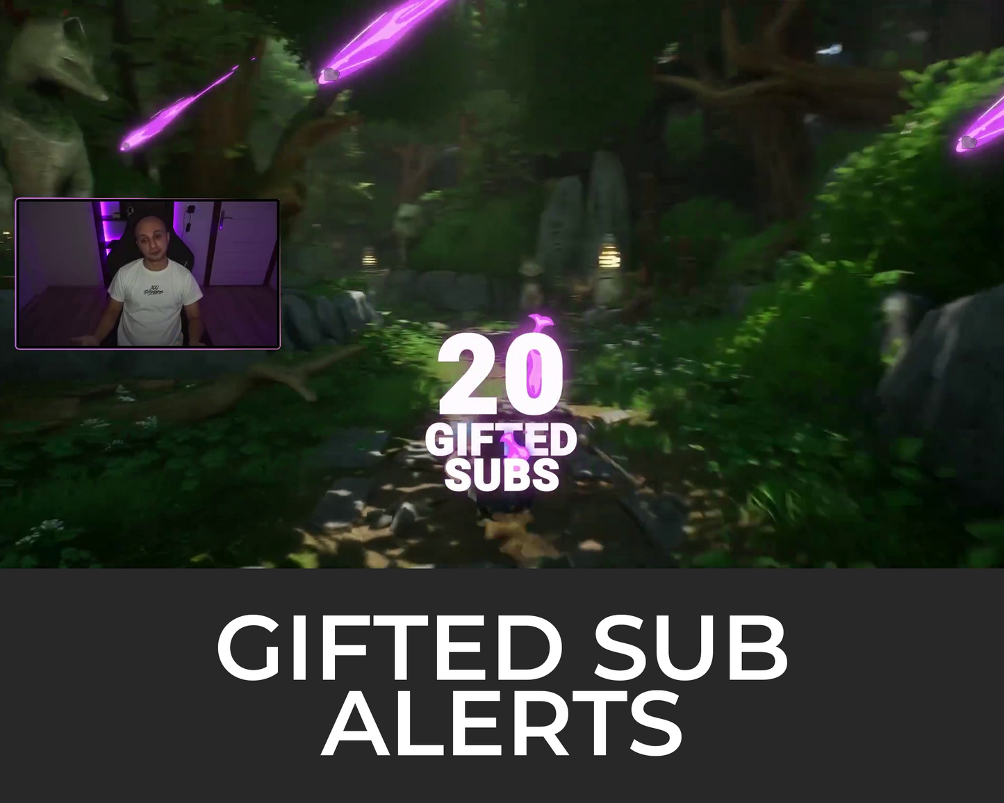 Meteor Gifted Subscriber Alerts