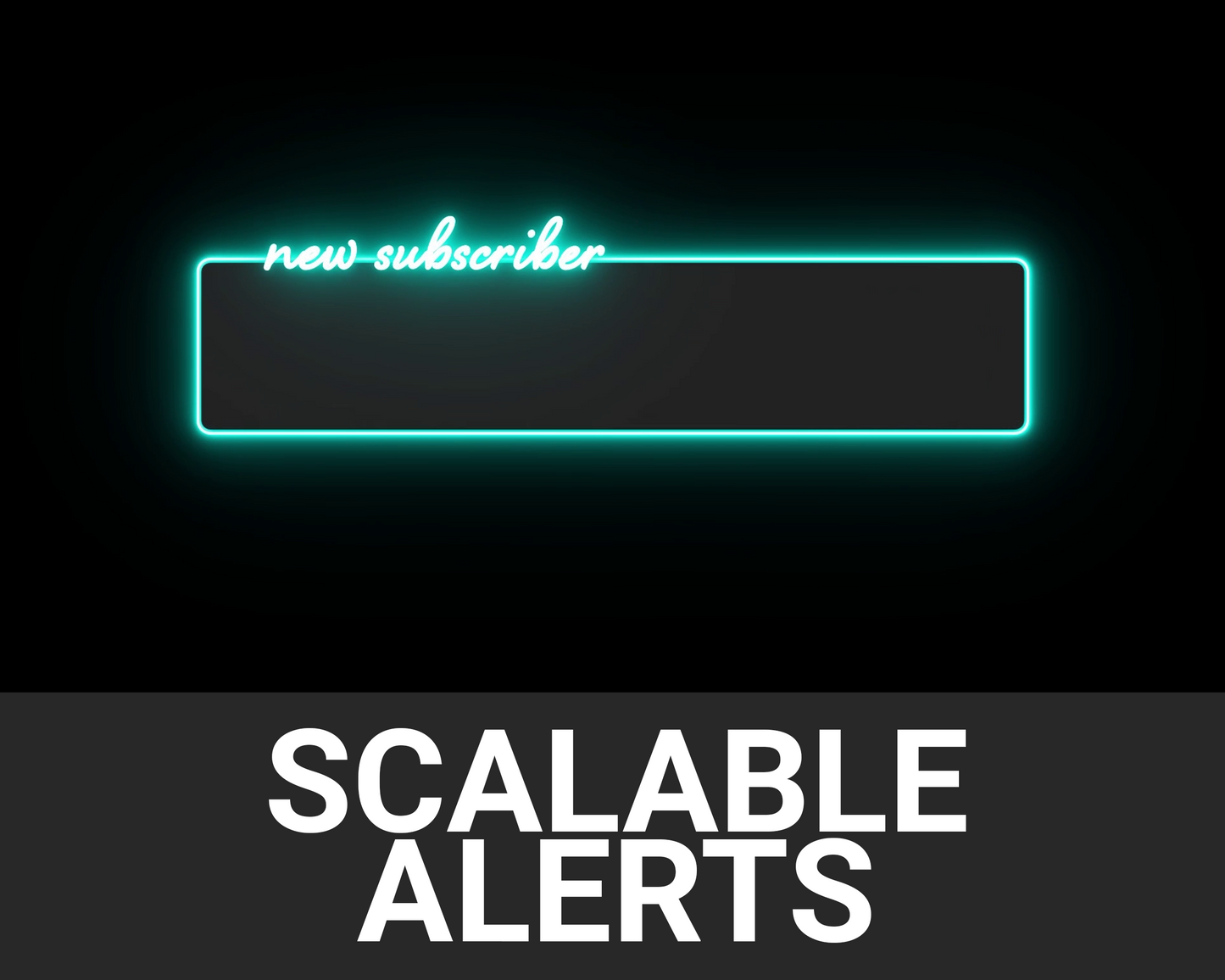 Neon Twitch Stream Alerts
