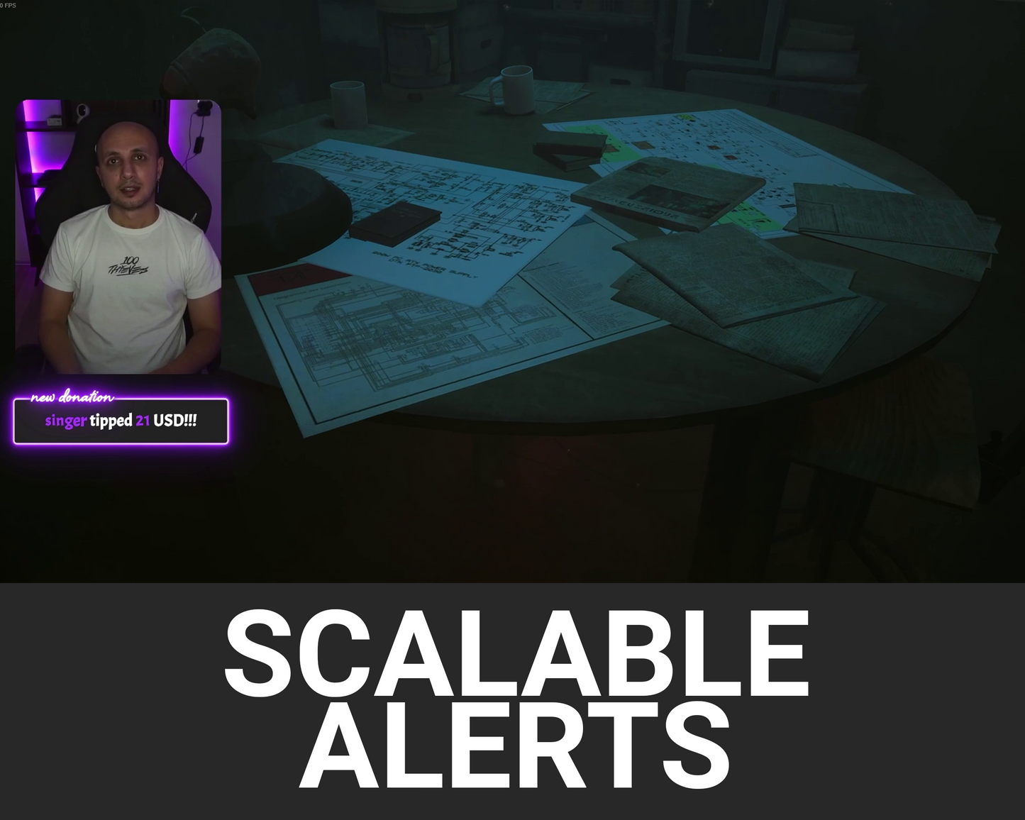 Neon Twitch Stream Alerts