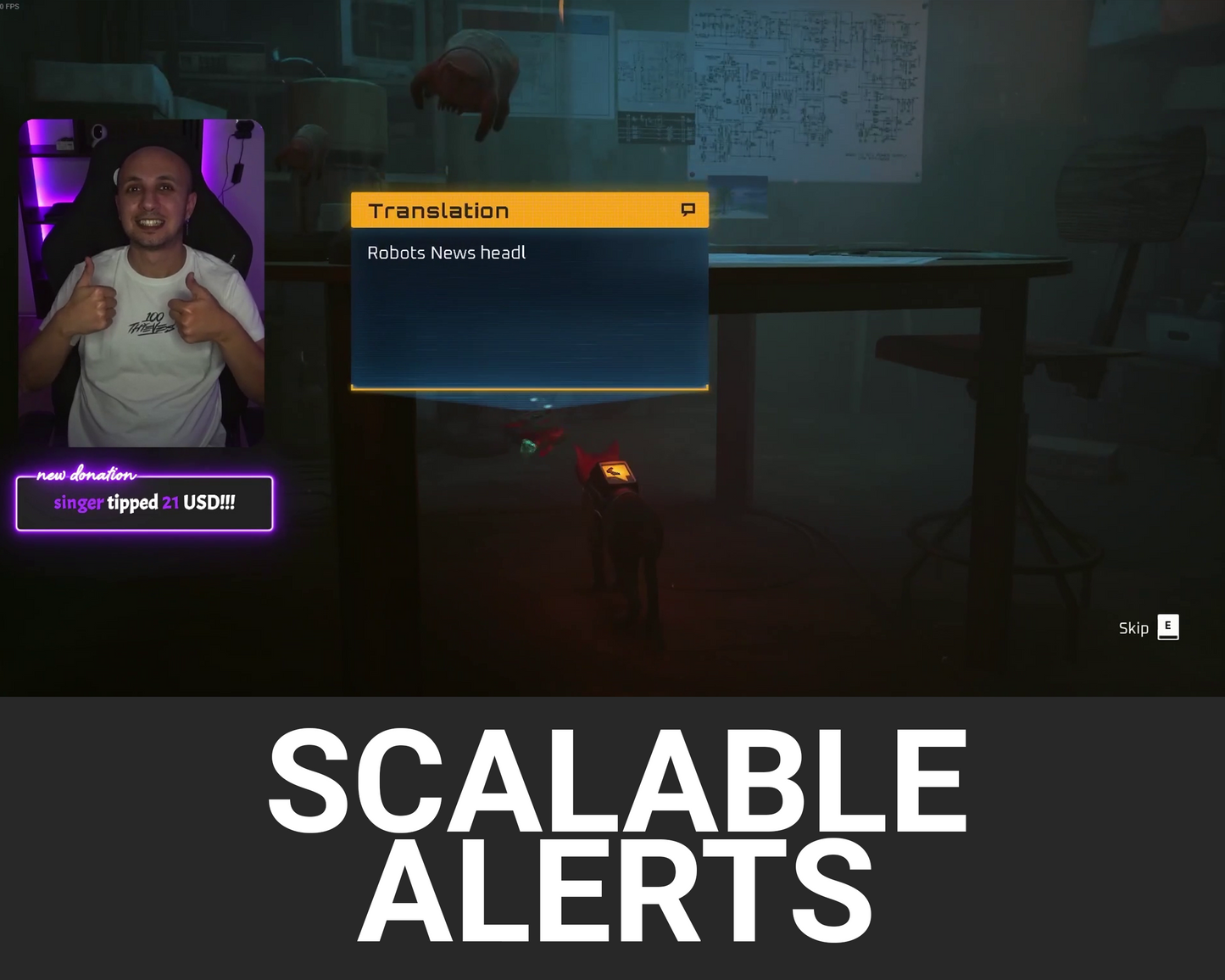 Neon Twitch Stream Alerts