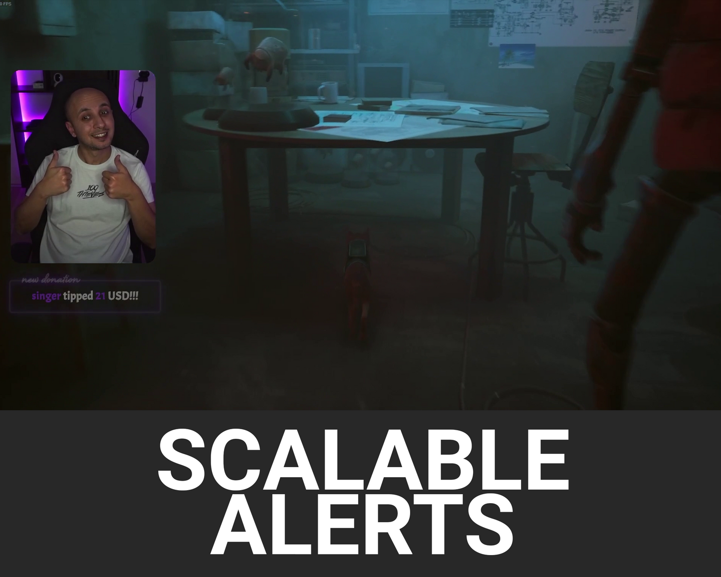 Neon Twitch Stream Alerts