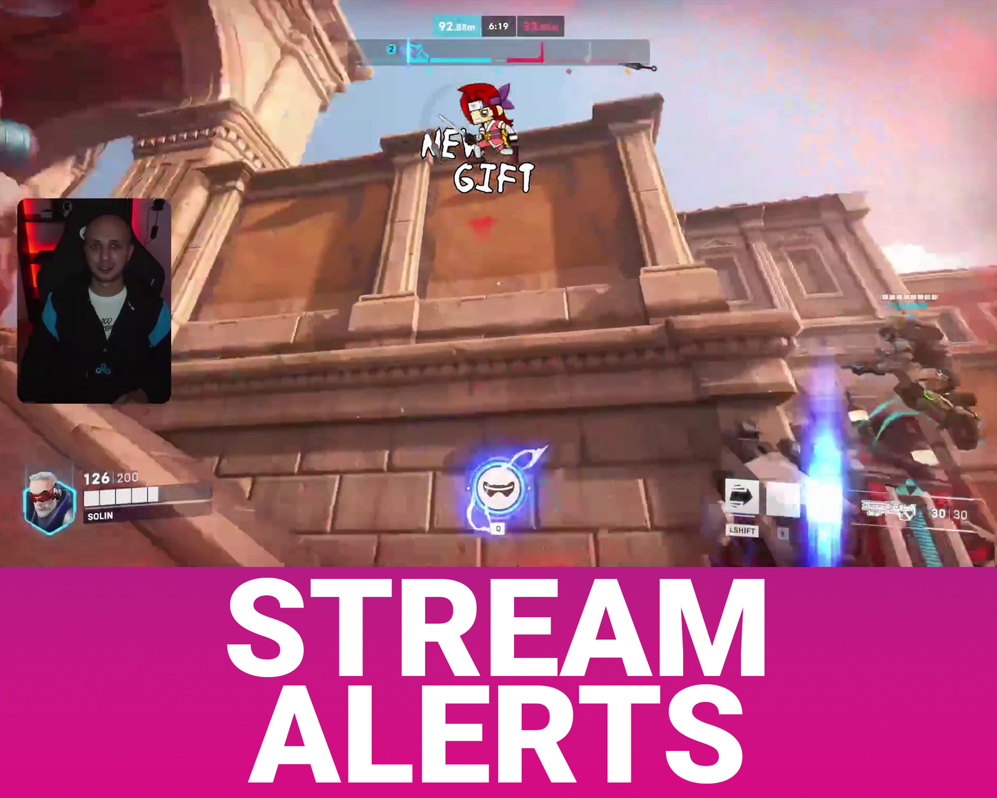 Ninja Scalable Twitch Stream Alerts