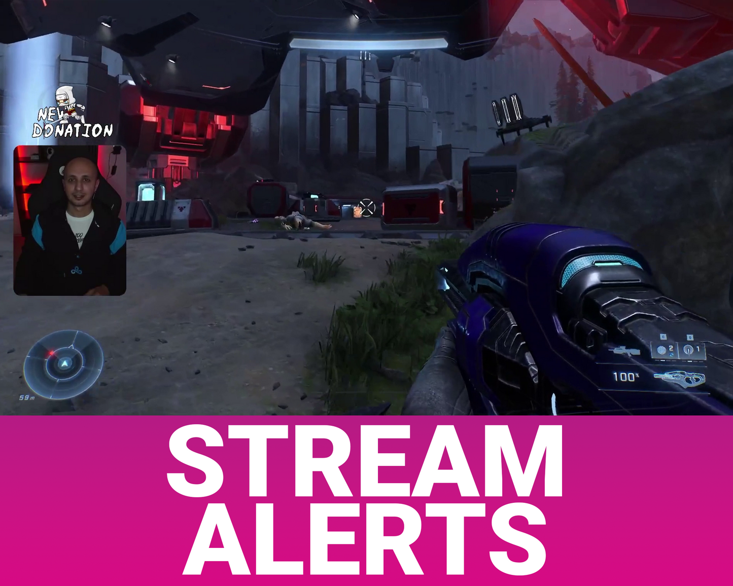 Ninja Scalable Twitch Stream Alerts
