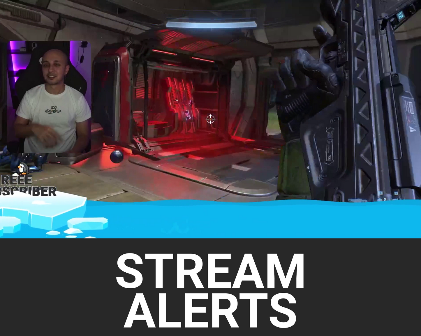 Penguins Twitch Stream Alerts