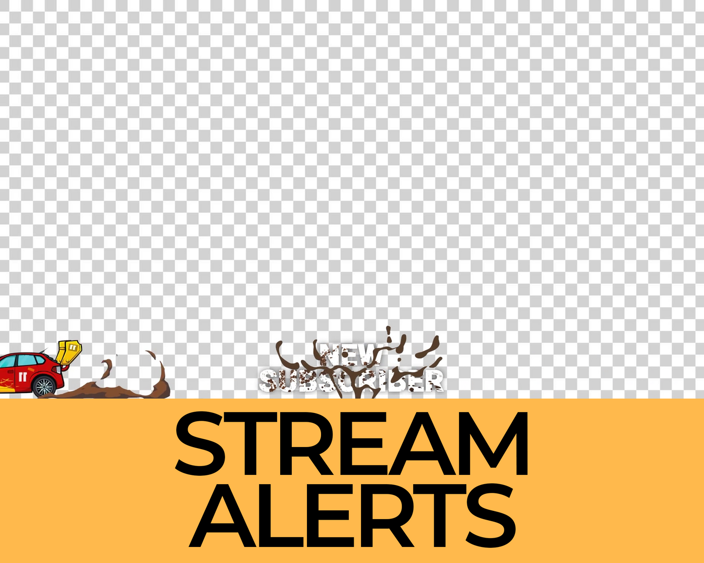 Rally Car Twitch Stream Alerts