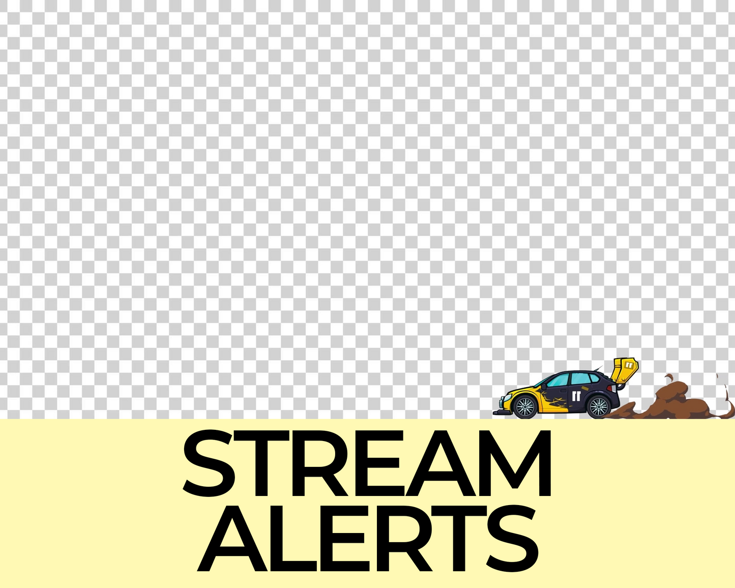 Rally Car Twitch Stream Alerts
