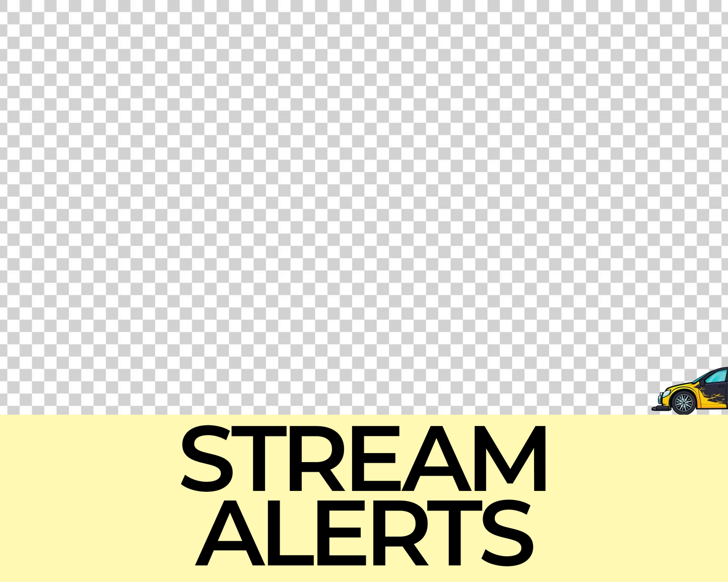 Rally Car Twitch Stream Alerts