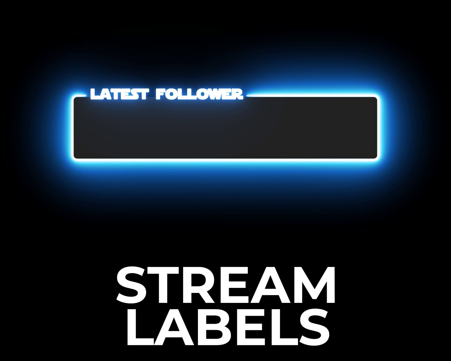 Saber Twitch Stream Labels
