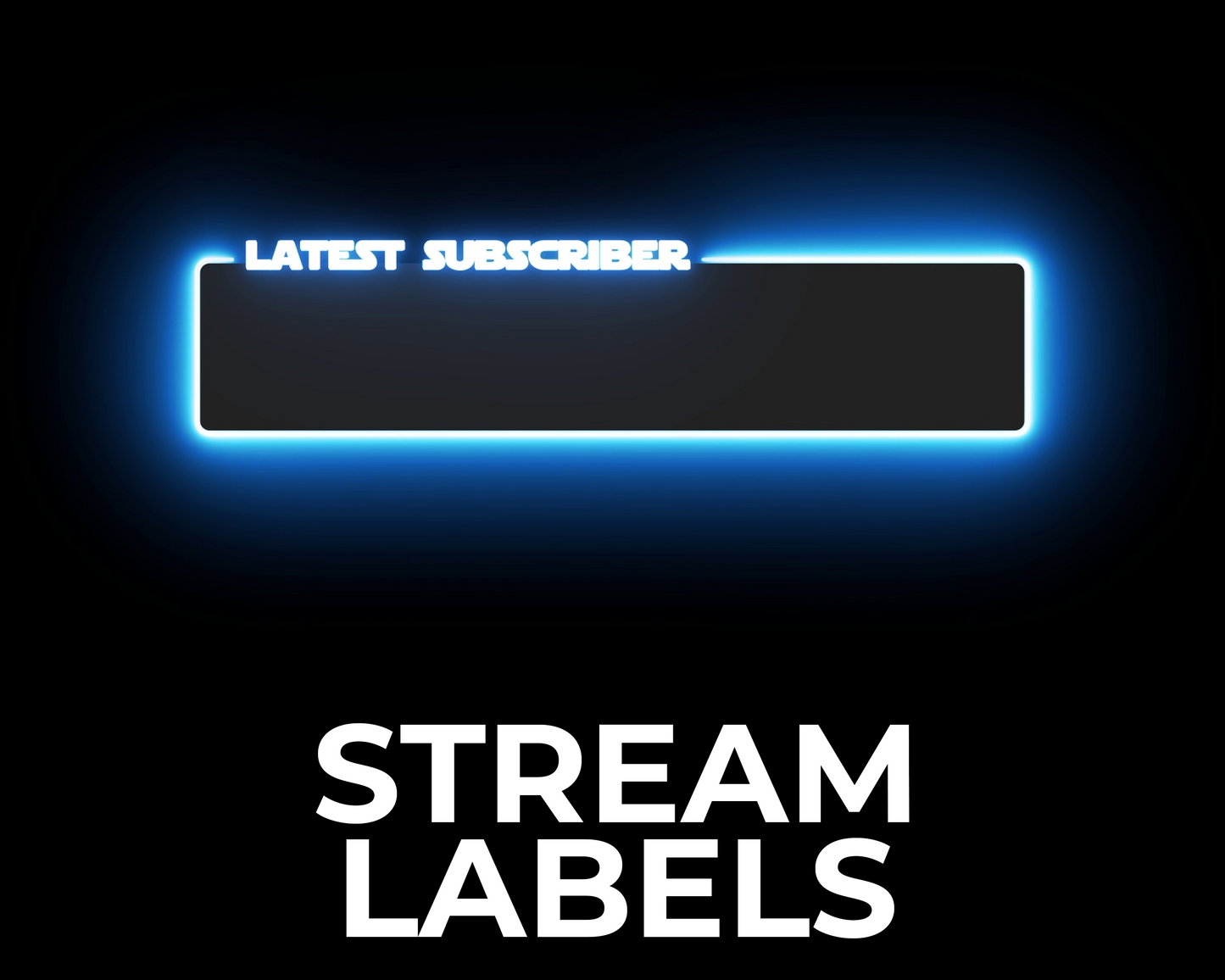 Saber Twitch Stream Labels