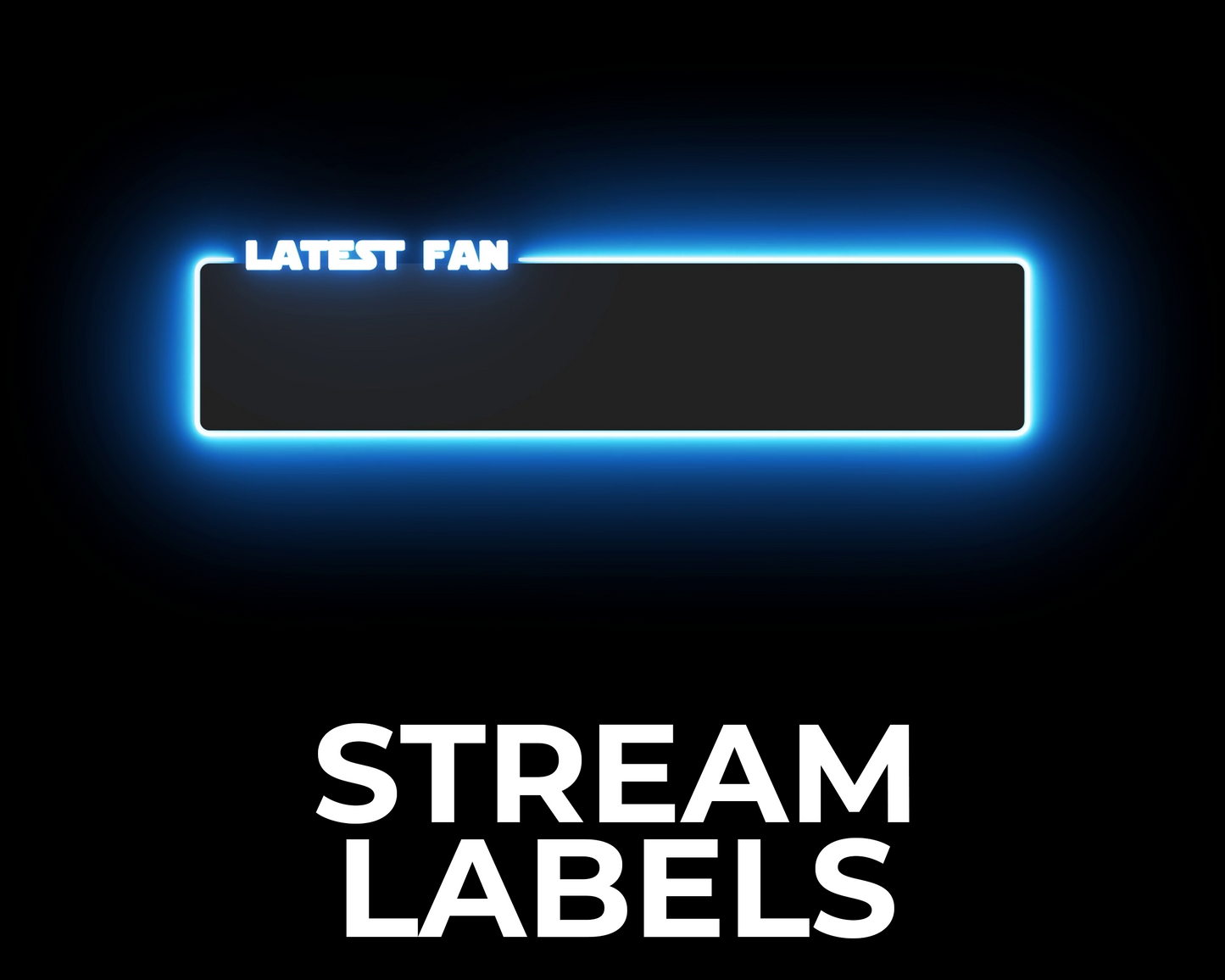 Saber Twitch Stream Labels