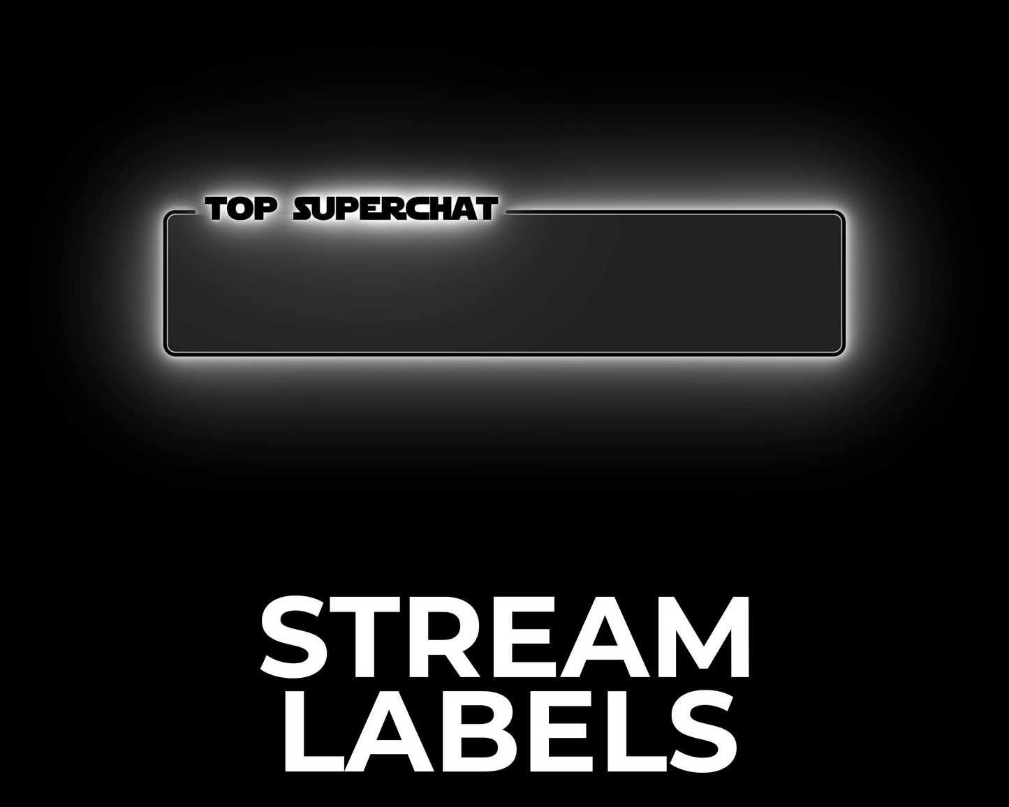 Saber Twitch Stream Labels