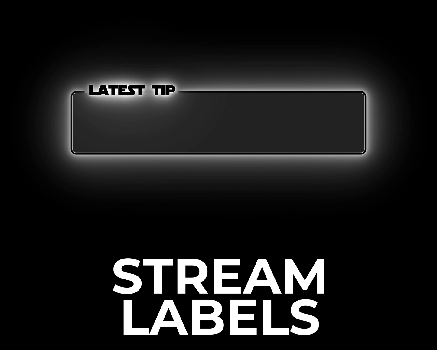 Saber Twitch Stream Labels
