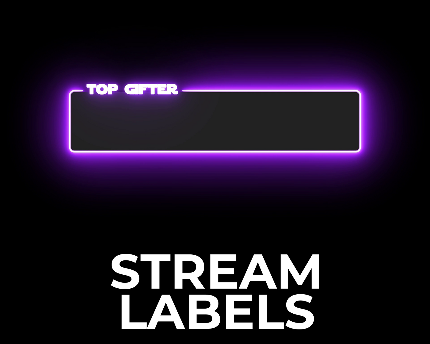 Saber Twitch Stream Labels