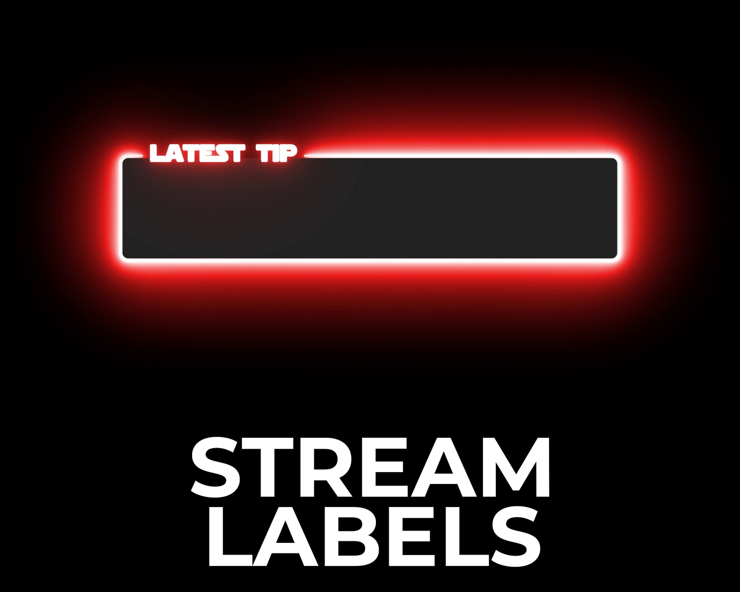 Saber Twitch Stream Labels