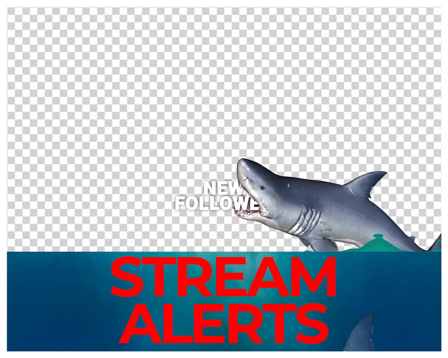 Shark Attack Twitch Stream Alerts